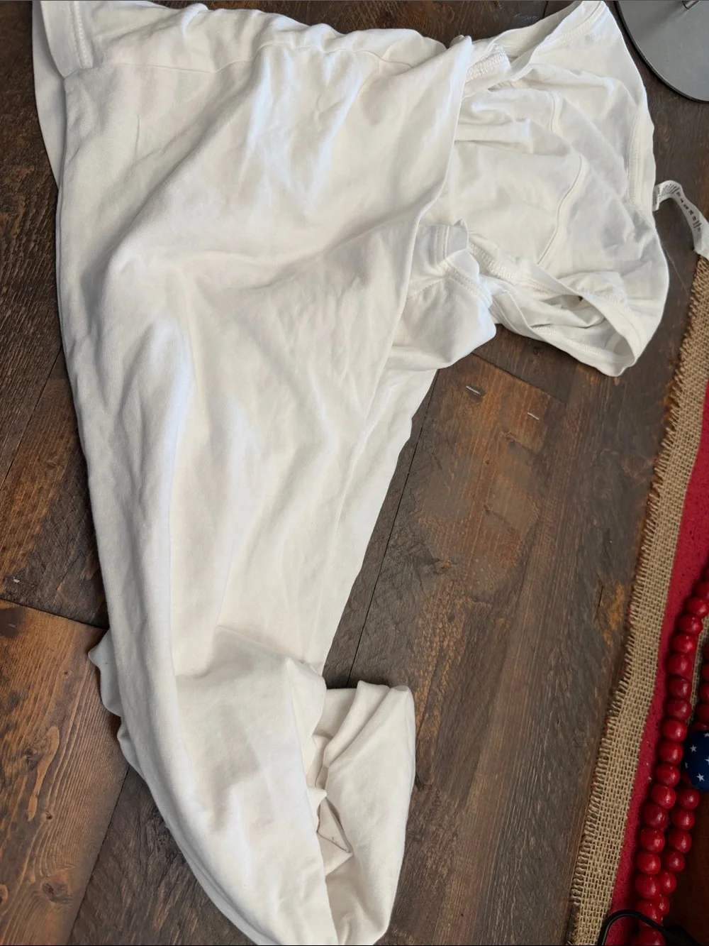 Lululemon Athletica gathering grow tank white size 2 EUC wrap tie crop yoga